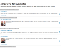 Tablet Screenshot of buddhist-mindetavle.blogspot.com