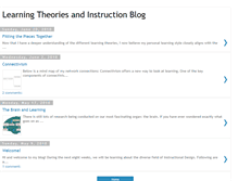 Tablet Screenshot of learningtheoriesblog.blogspot.com