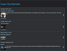 Tablet Screenshot of casscitymonkies.blogspot.com