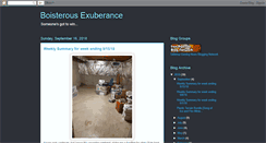 Desktop Screenshot of boisterous-exuberance.blogspot.com