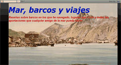 Desktop Screenshot of marbarcosyviajes.blogspot.com