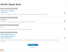 Tablet Screenshot of burtonspeedzone.blogspot.com