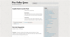 Desktop Screenshot of freeonlinegamesname.blogspot.com