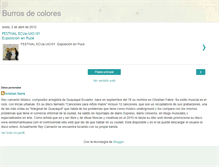 Tablet Screenshot of burrosdecolores.blogspot.com