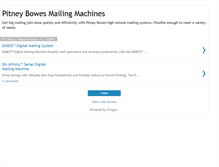 Tablet Screenshot of pitney-bowes-mailing-machines.blogspot.com