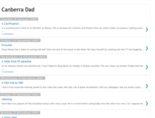 Tablet Screenshot of canberradad.blogspot.com