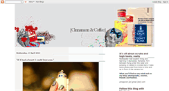Desktop Screenshot of cinnamon-and-coffee.blogspot.com