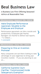 Mobile Screenshot of bealbusinesslaw.blogspot.com