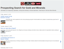 Tablet Screenshot of goldsearch.blogspot.com