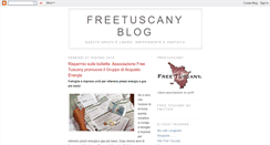 Desktop Screenshot of freetuscany.blogspot.com