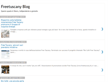 Tablet Screenshot of freetuscany.blogspot.com