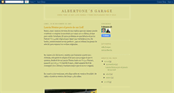 Desktop Screenshot of albertonesgarage.blogspot.com