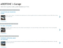 Tablet Screenshot of albertonesgarage.blogspot.com