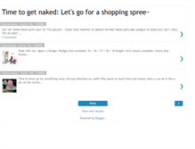 Tablet Screenshot of nakedspree.blogspot.com