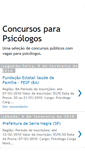 Mobile Screenshot of concursosparapsicologos.blogspot.com