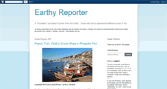 Desktop Screenshot of earthyreporter.blogspot.com