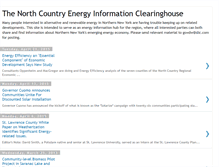 Tablet Screenshot of ncenergyclearinghouse.blogspot.com