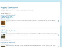 Tablet Screenshot of happydesolation.blogspot.com