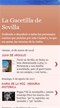 Mobile Screenshot of lagacetilladesevilla.blogspot.com