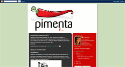 Desktop Screenshot of pimentafashion.blogspot.com