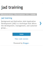 Mobile Screenshot of jadtraining.blogspot.com