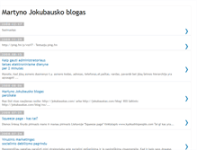 Tablet Screenshot of jokubauskas.blogspot.com