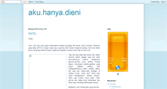 Desktop Screenshot of akuhanyadieni.blogspot.com