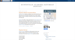 Desktop Screenshot of huntsvillesaturdaydentist.blogspot.com