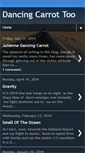 Mobile Screenshot of dancingcarrot2.blogspot.com