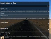Tablet Screenshot of dancingcarrot2.blogspot.com