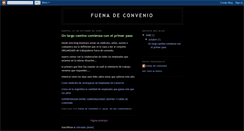 Desktop Screenshot of empleadosfueradeconvenio.blogspot.com