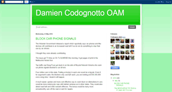 Desktop Screenshot of damiencodognottooam.blogspot.com