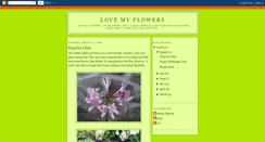 Desktop Screenshot of jensflowerblog.blogspot.com