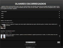 Tablet Screenshot of olharesescorregadios.blogspot.com