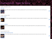 Tablet Screenshot of poetrybysherry.blogspot.com
