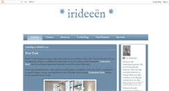 Desktop Screenshot of irideeen.blogspot.com