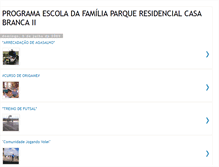 Tablet Screenshot of escoladafamiliacasabranca2.blogspot.com
