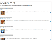 Tablet Screenshot of beautifulsense.blogspot.com