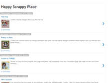 Tablet Screenshot of happyscrappyplace.blogspot.com