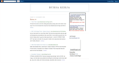 Desktop Screenshot of direktori-bursa-kerja.blogspot.com