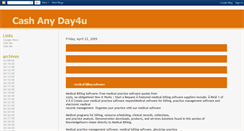 Desktop Screenshot of cash-any-day4u.blogspot.com