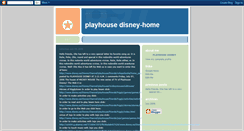 Desktop Screenshot of disney-playhousedisneyenglish.blogspot.com