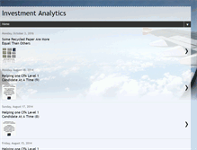 Tablet Screenshot of investmentanalytics.blogspot.com