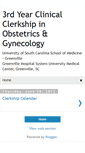 Mobile Screenshot of m3obgynclerkship-greenville.blogspot.com