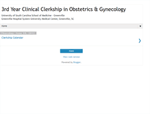 Tablet Screenshot of m3obgynclerkship-greenville.blogspot.com