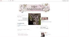 Desktop Screenshot of kellyskreationcorner.blogspot.com