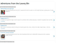 Tablet Screenshot of looneybinmom.blogspot.com