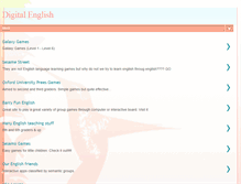 Tablet Screenshot of claretdigitalenglish.blogspot.com