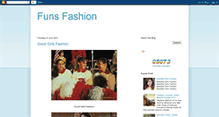 Desktop Screenshot of funsfashion.blogspot.com