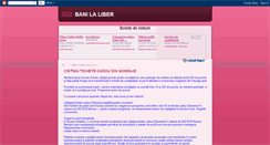 Desktop Screenshot of florin-banilaliber.blogspot.com